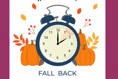 Fall Back One Hour on November 2