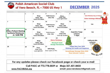 Join us for a Festive December