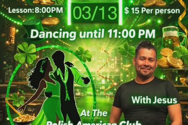 Join us for Latin Dancing on Friday, March 13