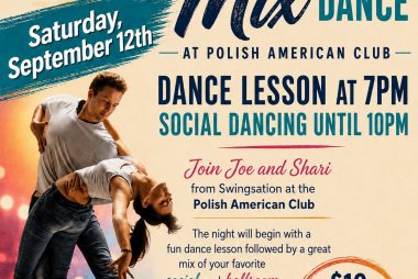 Let's Dance - Saturday, September 12 at 7pm